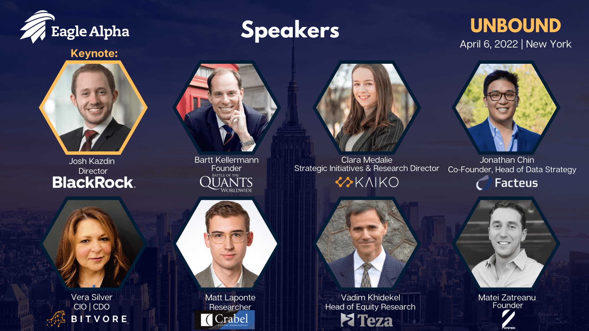 Bitvore CIO Vera Silver to Speak at UNBOUND Conference on April 6th in NYC